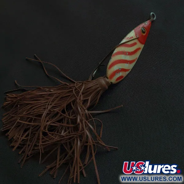 Fred Arbogast #3 Hawaiian, silver/röd, 16g, skeddrag #22097