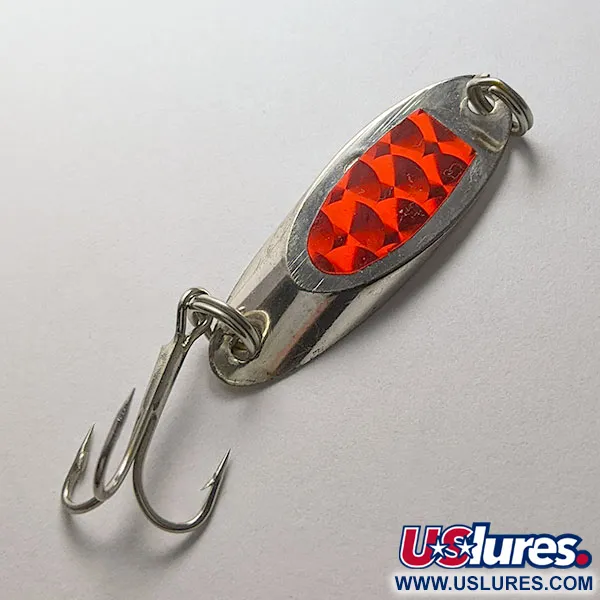 Weber Mr Champ, 7g (1/4oz), Silver/Röd, Skeddrag #22145