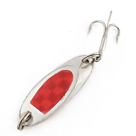 Weber Mr Champ, 7g (1/4oz), Silver/Röd, Skeddrag #22145