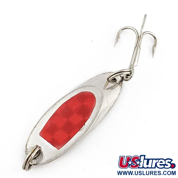 Weber Mr Champ, 7g (1/4oz), Silver/Röd, Skeddrag #22145