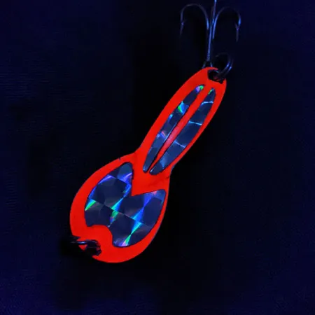 Glen Evans Loco 2 UV, 7g Röd/Silver, Skeddrag #22151