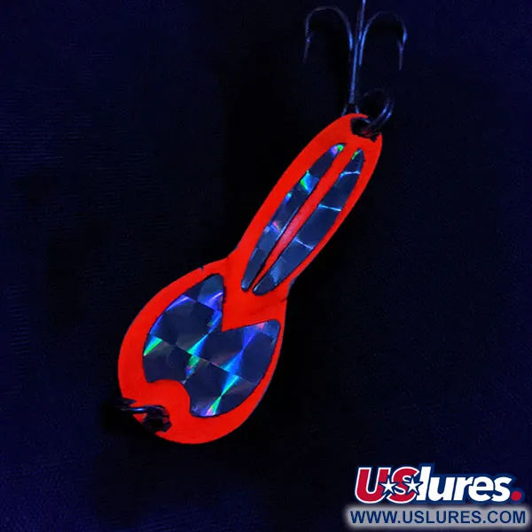 Glen Evans Loco 2 UV, 7g Röd/Silver, Skeddrag #22151