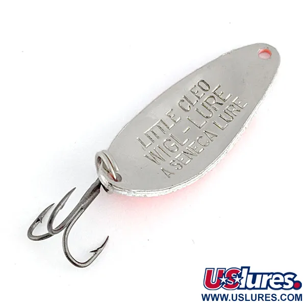 Seneca Little Cleo, 7g nickel/vit/orange, Skeddrag #22173