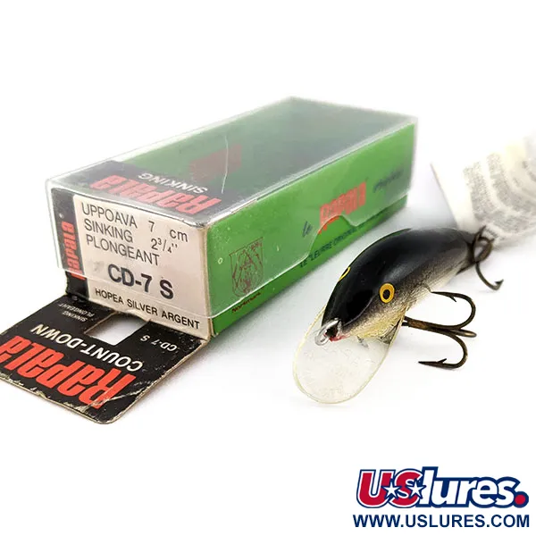Rapala Countdown CD7, Silver (S) 8g, Sjunkande wobbler #22176