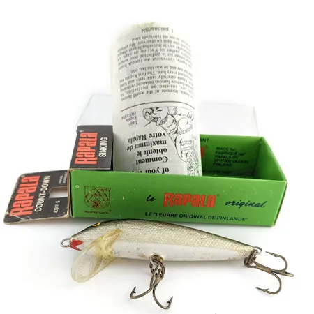 Rapala Countdown CD7, Silver (S) 8g, Sjunkande wobbler #22176