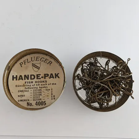 Pflueger Hande-Pak, №4005, Fiskekrokar #22192