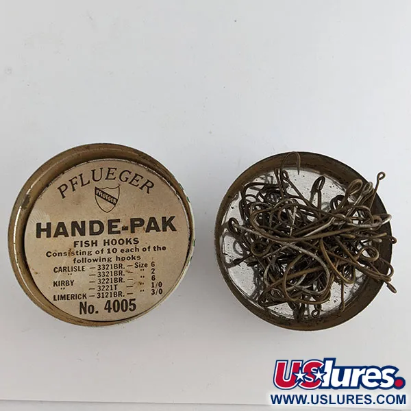 Pflueger Hande-Pak, №4005, Fiskekrokar #22192