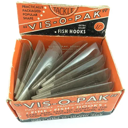 Glen L Evans Vis-O-Pack, storlek 10, fiskekrokar #22202