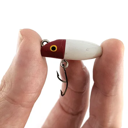 South Bend Fly-Oreno, röd/vit, 1,4g, flugfiskebete #22210