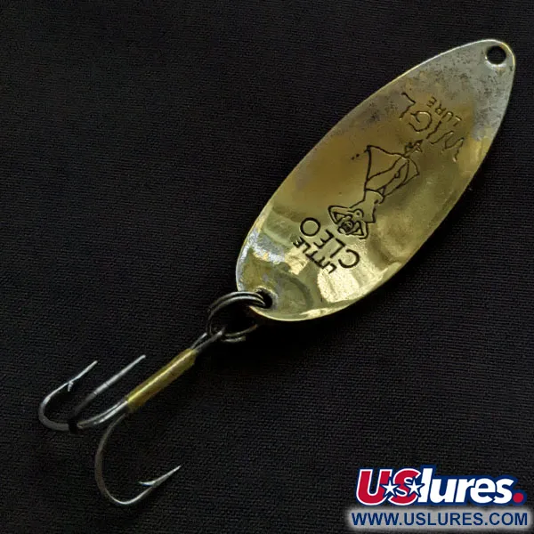 Seneca Little Cleo (Hula Girl), 18g, nickel/mässing, skeddrag #22214