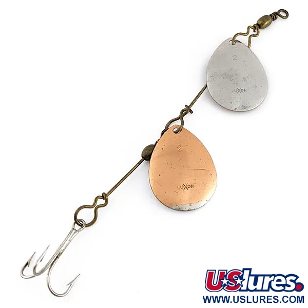 Luxon Vintage Luxon 2, 7g nickel/koppar, dubbelspinnare #22217