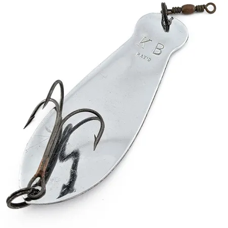 K-B Bait K-B Spoon 4, Nickel, 44g, Skeddrag #22311