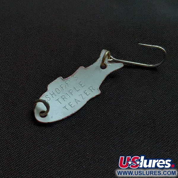 Shoff's Triple Teazer, 1,1g, röd/vit, skeddrag #22344