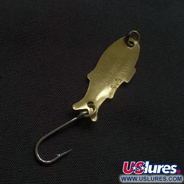 Shoff's Triple Teazer, mässing, 1,1 g, skeddrag #22345