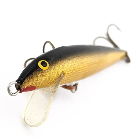 Rapala Original Floater F7, Guld, 7 cm, 4 g, Flytande wobbler #22436