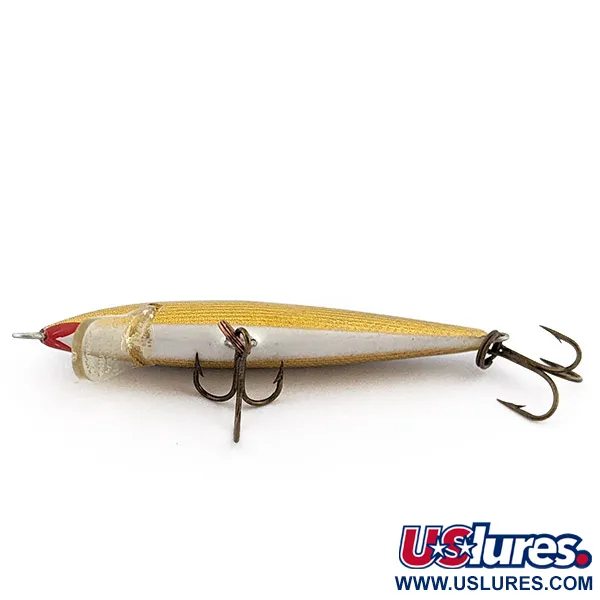 Rapala Original Floater F7, Guld, 7 cm, 4 g, Flytande wobbler #22436