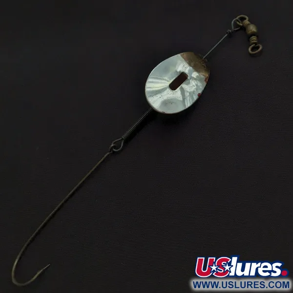 Lucky Strike June Bug Spinner, 7g, nickel/mässing/röd, spinnare #22465