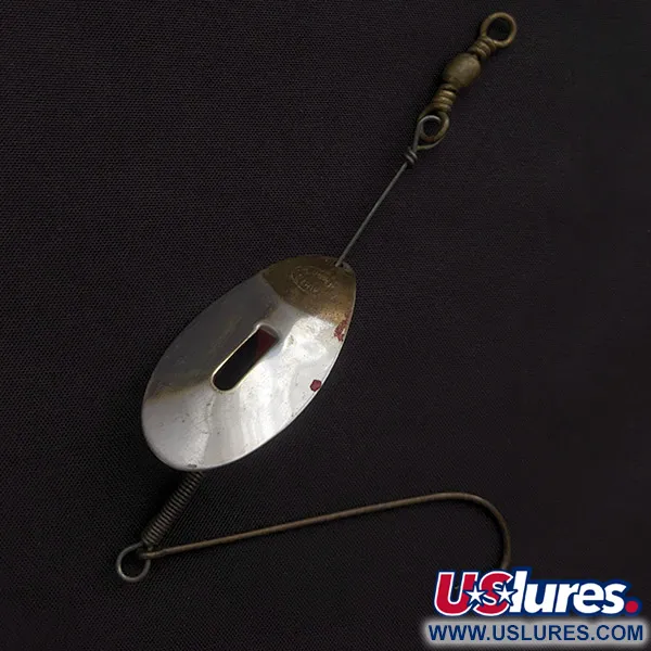 Lucky Strike June Bug Spinner, 7g, nickel/mässing/röd, spinnare #22465