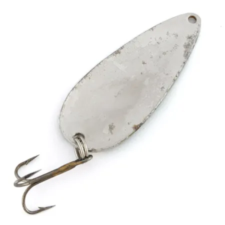 Worth Chippewa Steel, 14g Nickel/Vit/Grön, Skeddrag #22535