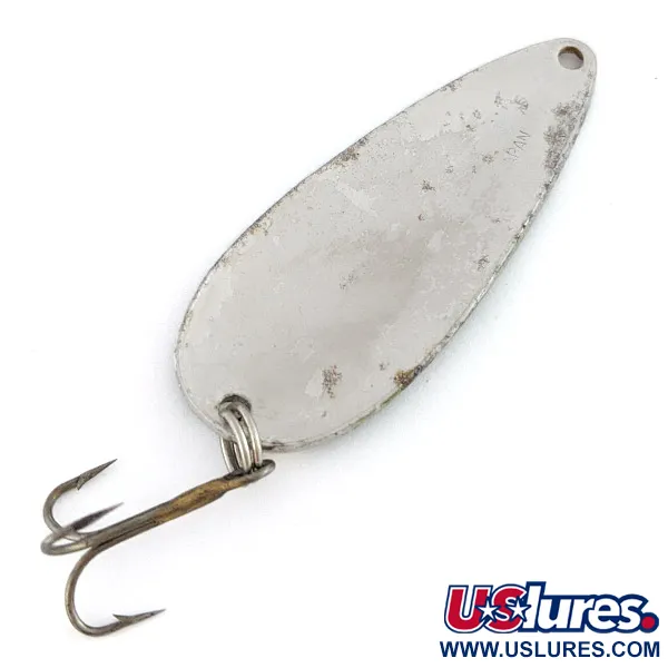 Worth Chippewa Steel, 14g Nickel/Vit/Grön, Skeddrag #22535