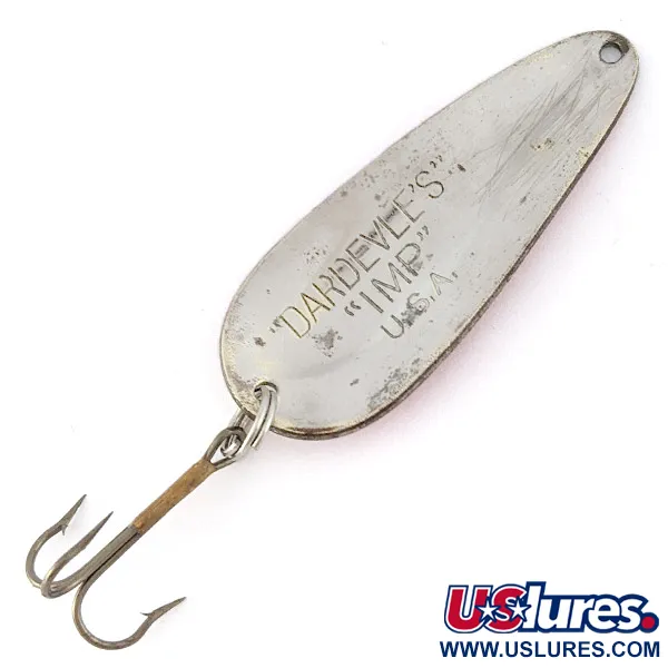 Eppinger Dardevle's Imp, 11g, Röd/Vit, Skeddrag #22544