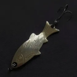 Atlantic Lures Golden Wobble-Fish skeddrag