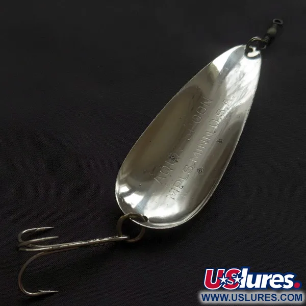 Nebco Aqua Spoon, 21g röd/svart/nickel, skeddrag #22565