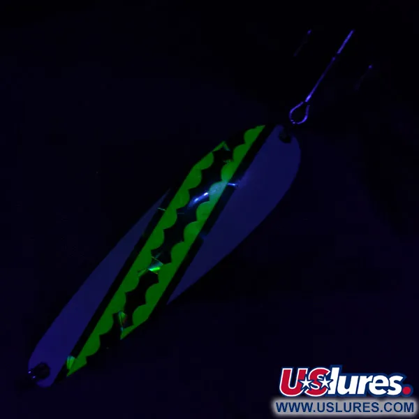 Hicks Tackle, 8,5g Vit/Holografisk, Skeddrag #22568