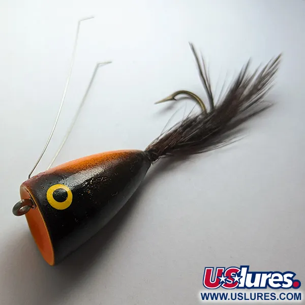 Phillips 700AW, Svart/Orange, 5g, Vasskyddad flugpopper #22631