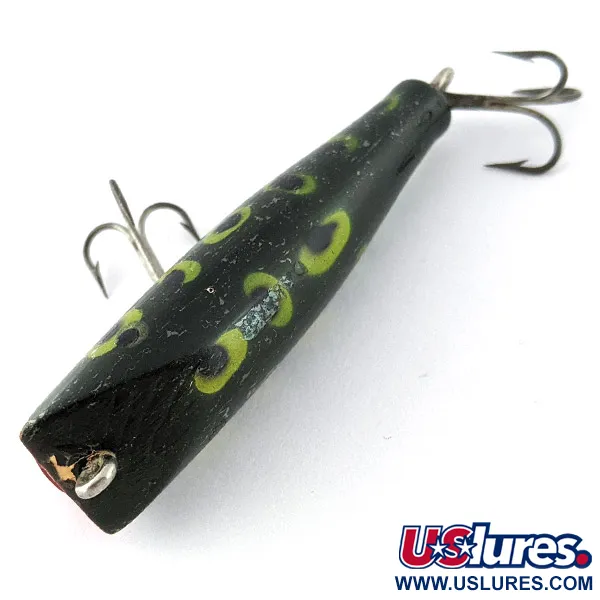 Creek Chub Darter Wooden, 7g Frog, Ytbete #22632
