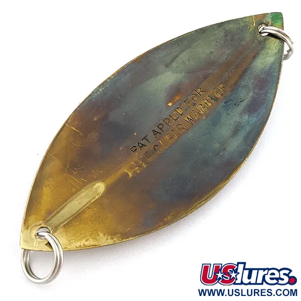 Williams Lake Clear Wabbler, 9g Mässing, Skeddrag #22699