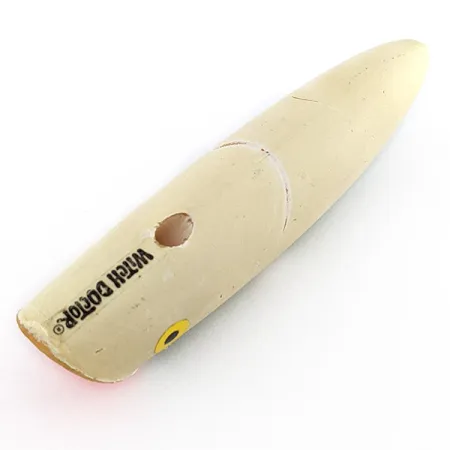 Les Davis Witch Doctor, 17g, Grön/Krämvit, Ytbetesdrag #22704