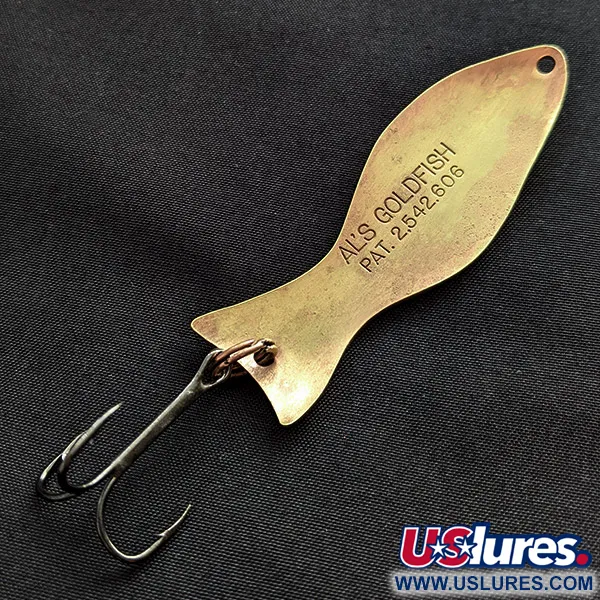 Al's Goldfish, 17g, guld/roséguld, skeddrag #22751