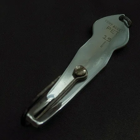 Tony Accetta Pet Spoon 15, nickel, 28g, Skeddrag #22773