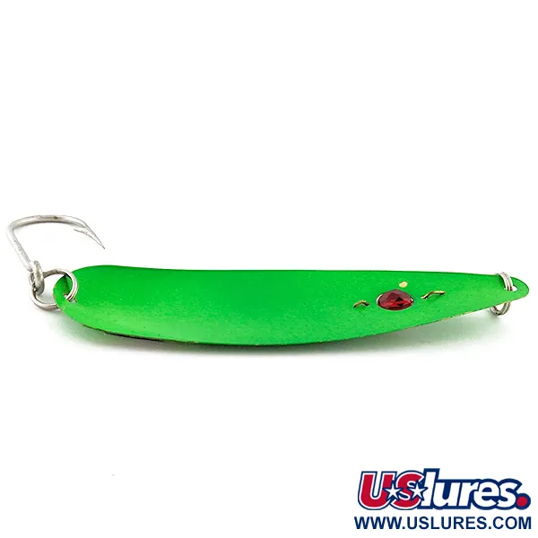 Red Eye Lures Red Eye Evil Eye, 18g green/red eye UV, Skeddrag #22829