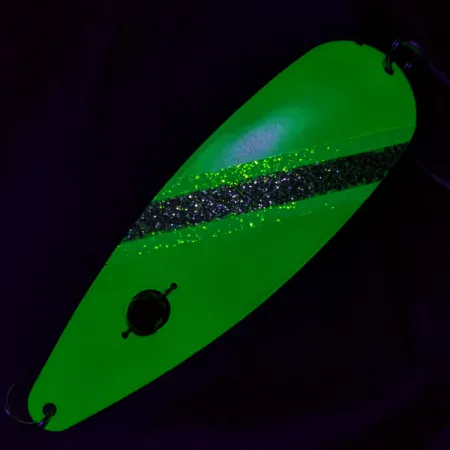 Red Eye Lures Red Eye Evil Eye, 18g green/red eye UV, Skeddrag #22829
