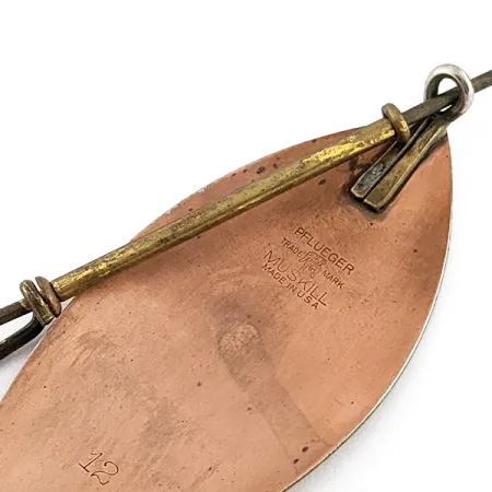 Pflueger Muskill 12, 45g, Nickel/Koppar, Spinnare #22844