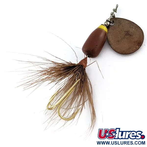Yakima Bait Wordens Spoon Fly 12, 1,1g, brun, skedfluga #22907