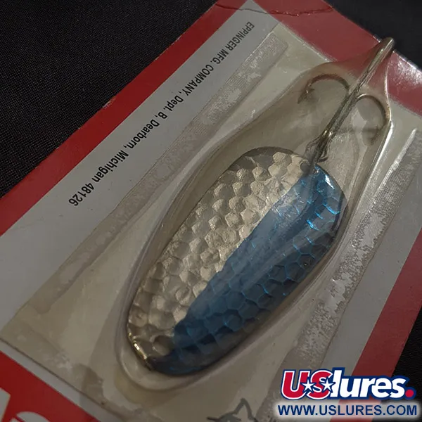 Eppinger Dardevle Sagamore JT Buel, 7g Blå/Hamrat Silver, Skeddrag #22971