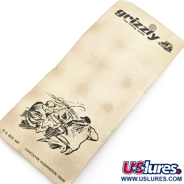 Andy Reekers Grizzly, 4,5g röd/vit Glow, skeddrag #22974