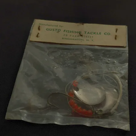 Gusto Dixie, röd/gul, 2g, spinnare #22975