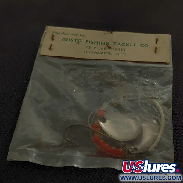 Gusto Dixie, röd/gul, 2g, spinnare #22975