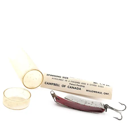 South Bend Super-Duper 506, 7g Silver/Grön, Skeddrag #22994