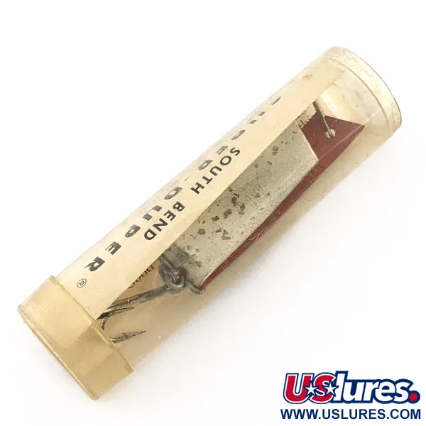 South Bend Super-Duper 506, 7g Silver/Grön, Skeddrag #22994