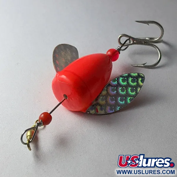 Yakima Bait Worden's Spin-n-Glo Winged, 1,5g, Röd-Orange, Drivflöte #23026