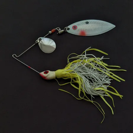 Strike King Red Eyed, 17g, vit/chartreuse, Spinnerbait #23038