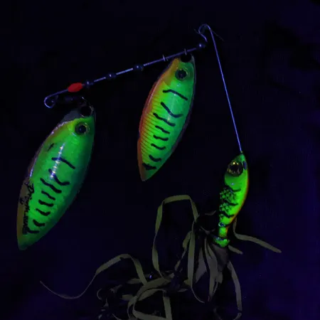 Wahoo Prizm, 19g Fire tiger UV, Spinnerbait #23039