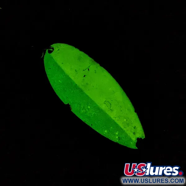 Seneca Little Cleo (Hula Girl), 21g, nickel/vit/blå självlysande, Skeddrag #23040