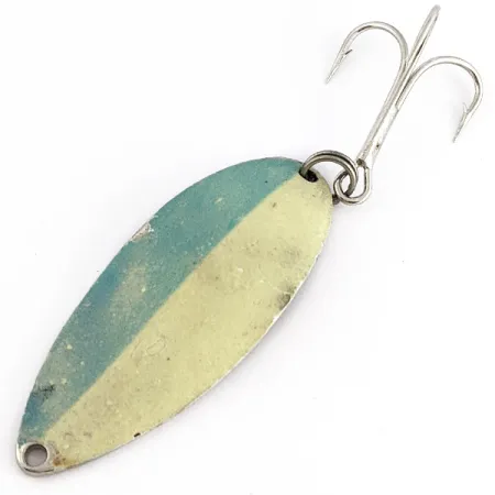 Seneca Little Cleo (Hula Girl), 21g, nickel/vit/blå självlysande, Skeddrag #23040