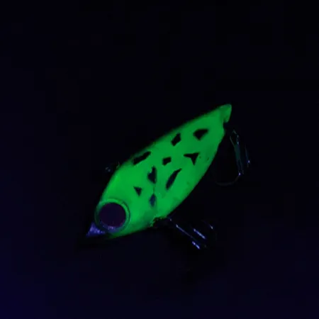 Wahoo WAZP Rattler, 10g, Fluo Lime, Sjunkande Vibrationsbete #23067